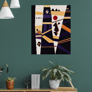 Binding - Wassily Kandinsky Abstraction  Poster