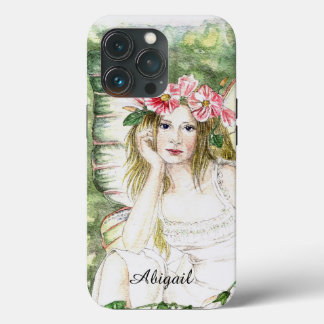 Bindweed Flower Fairy iPhone case