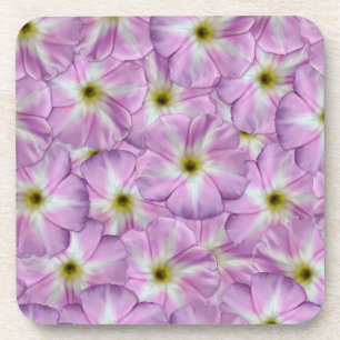 Bindweed Seamless Pattern Coaster