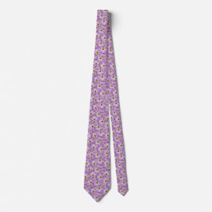 Bindweed Seamless Pattern Tie