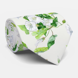 Bindweed white flower   tie