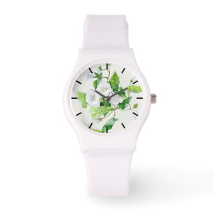 Bindweed white flower watch