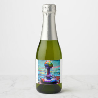 Bine bottle design label 