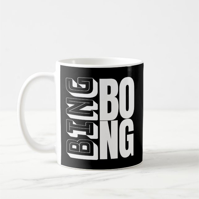 Bing Bong Nyc New York Viral Coffee Mug (Left)