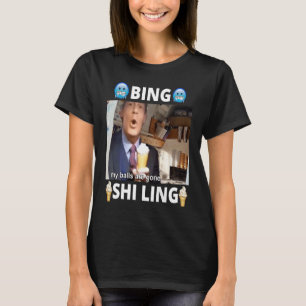 Bing Shi Ling Bing Chilling John Xina Ice Cream Ch T-Shirt