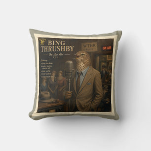 Bing Thrushby: a Parody Cushion