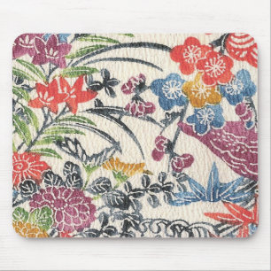 Bingata Floral III Mouse Mat