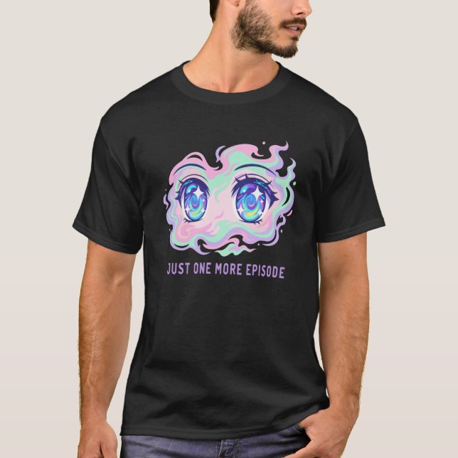 Binge Watcher Kawaii Costume Just One More Episode T-Shirt (Front)