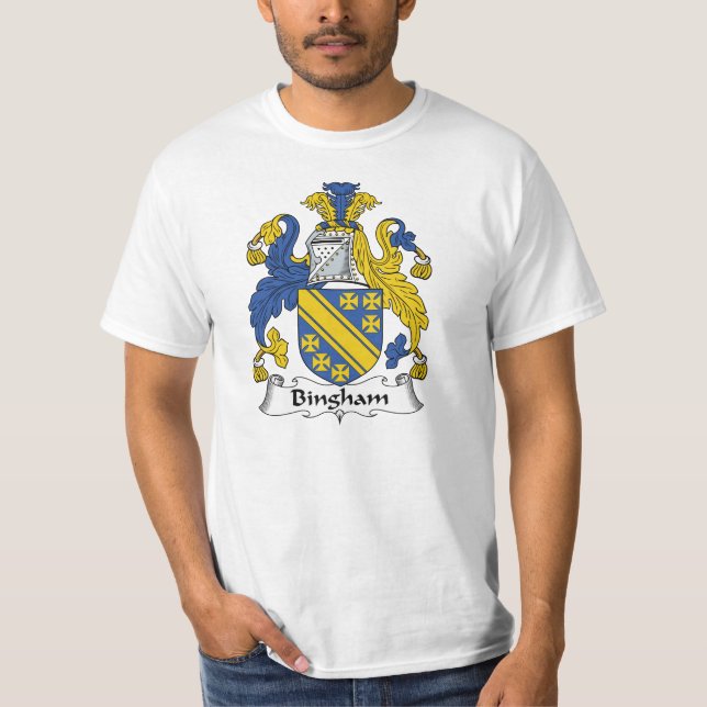 Bingham Family Crest T-Shirt (Front)