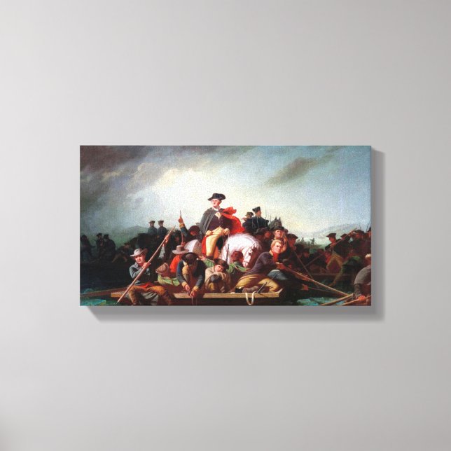  Bingham Washington Crossing the Delaware Canvas Print (Front)