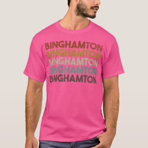 Binghamton New York 80S Style vintage T-Shirt