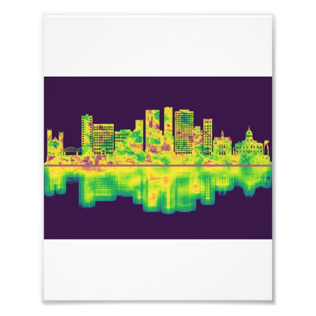 Binghamton New York Skyline Photo Print (Front)