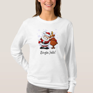 Bingle Jells Santa & Rudolph Holiday Tee