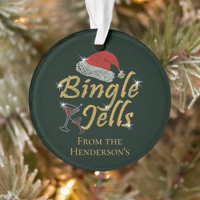 Bingle Jells Tipsy Christmas Ornament (Tree)