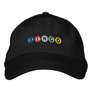 Bingo Balls Embroidered Hat