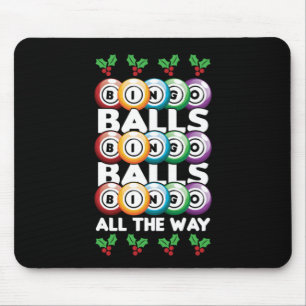 Bingo Balls Lucky Game Player Gambler Gift Mouse Mat