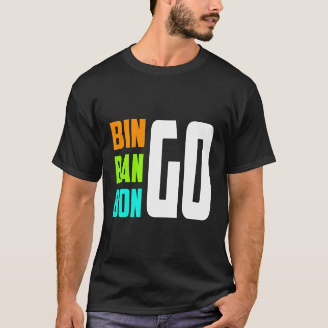 Bingo Bango Bongo Drums T-Shirt (Front)