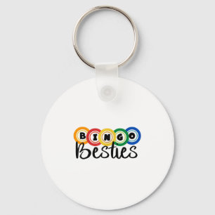 Bingo Besties Bingo Buddy Funny Bingo Key Ring