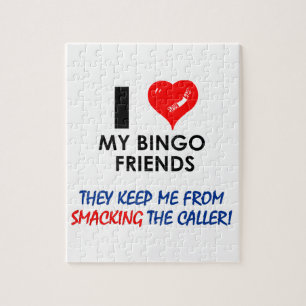 BINGO! Bingo designs for the fabulous player! Jigsaw Puzzle