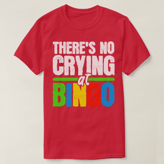 Bingo Bingo Player Bingo Caller 1 T-Shirt (Design Front)