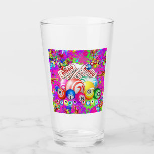 BINGO BINGO Splattered Paint CBDOilPrincess Glass