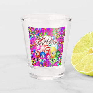 BINGO BINGO Splattered Paint CBDOilPrincess Shot Glass