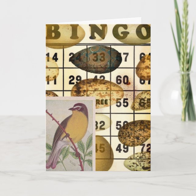 Bingo Bird Card (Front)