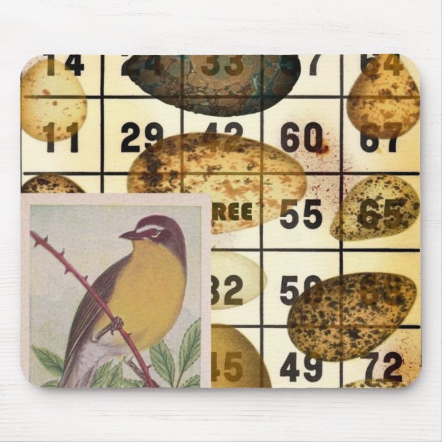 Bingo Bird Mouse Mat (Front)