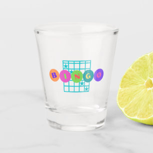 Bingo Bright Colors Shot Glass
