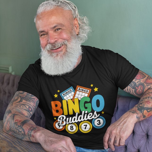 Bingo Buddies Fun Matching Bingo Friend T-Shirt (Creator Uploaded)