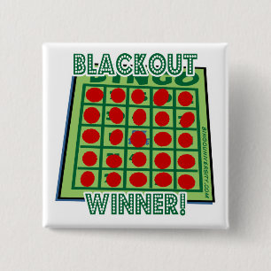 Bingo Button Blackout Bingo Winner!