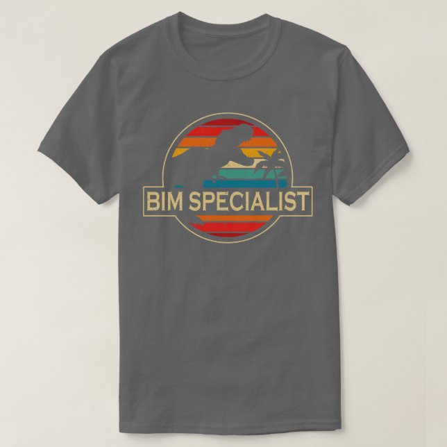 Bingo Caller Dinosaur T-Shirt (Design Front)