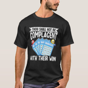 Bingo Caller Player Lucky Bingo 3 T-Shirt