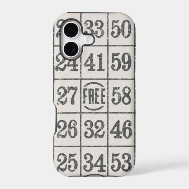 Bingo Card (Back)