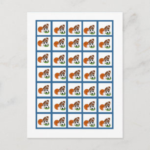 Bingo Card Markers All-star Blue