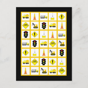 Bingo Card Markers Construction