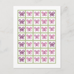 Bingo Card Markers Sugar Plum Butterfly