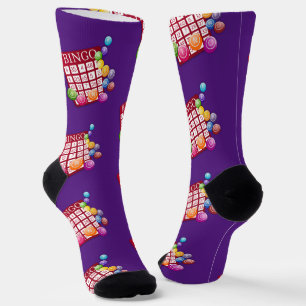 BINGO Card with BINGO Balls  Socks