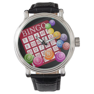 BINGO Card with BINGO Balls Watch