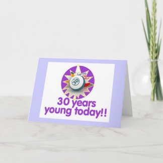 Bingo cards - 30th birthday