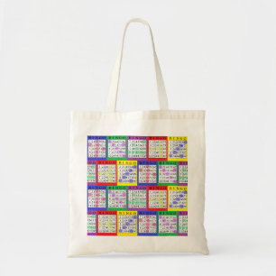 BINGO Cards Bingo Tote Bag