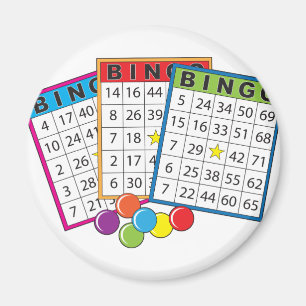 Bingo Cards Magnet