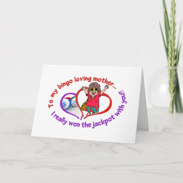 Bingo cards - Mother's Day (Front)