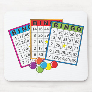 Bingo Cards Mouse Mat