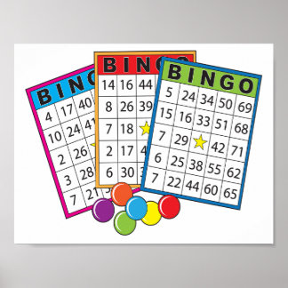 Bingo Posters | Zazzle.co.uk