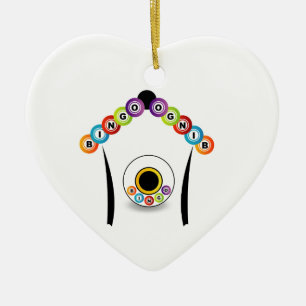 Bingo Ceramic Tree Decoration