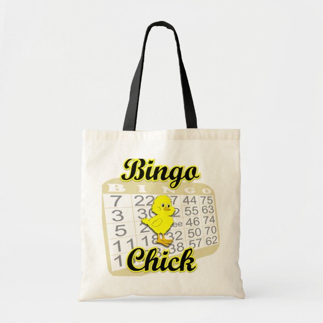 Bingo Chick #2 Tote Bag (Front)