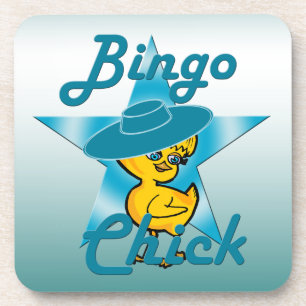 Bingo Chick #7 Coaster