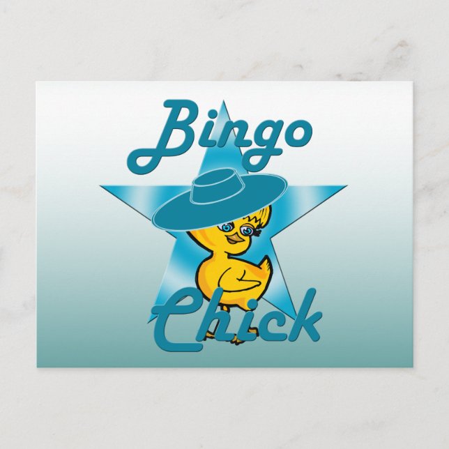 Bingo Chick #7 Postcard (Front)