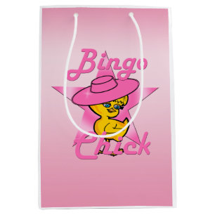 Bingo Chick #8 Medium Gift Bag